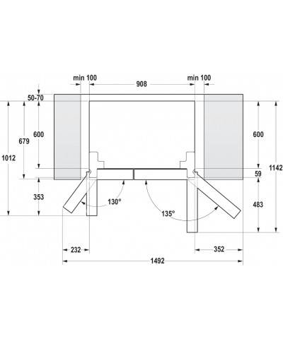 FRIGORIFERO NRS9182VX1 (GORE)