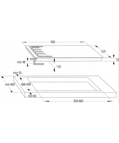 PIANO C. GCW951B (GORE)