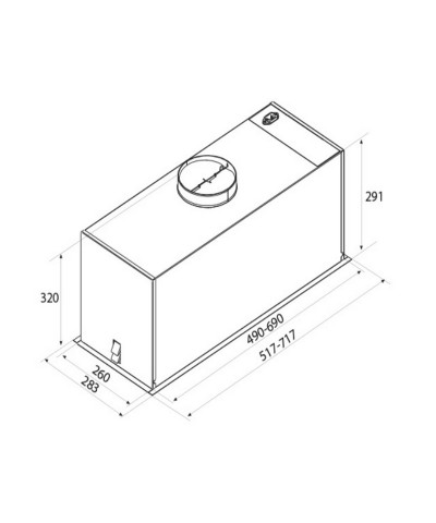 CAPPA MODULO PLUS 52CM (AIRF)