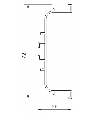 GOLA CASSETTO ORIZZONTALE G13