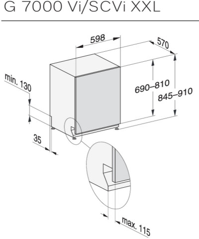 LAVASTOVIGLIE G7185 SCVi XXL (MIEL)