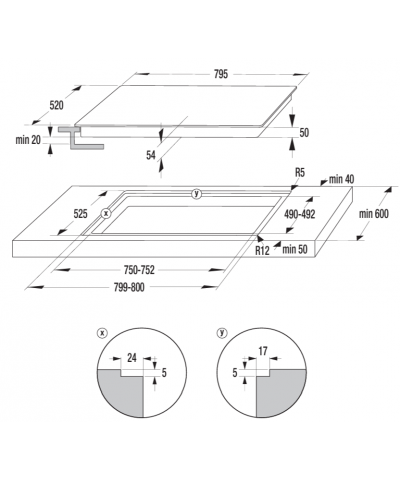 PIANO IND. GI8421BSC (GORE)