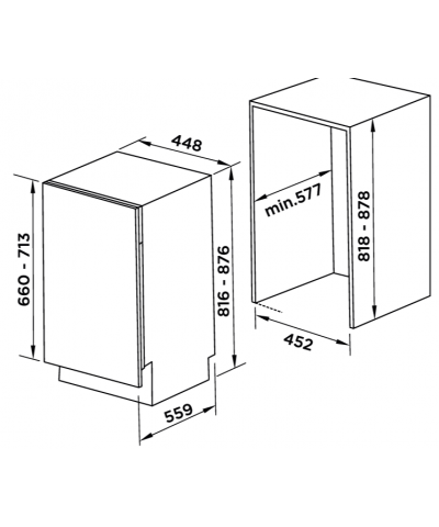 LAVASTOVIGLIE L45P52E (DĒLO)