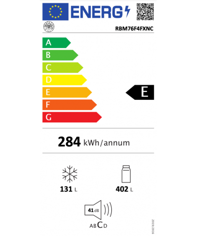FRIGORIFERO RBM76F4FXNC (BERT)