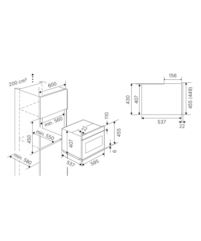 FORNO CBP6332.0 S (KUPP)