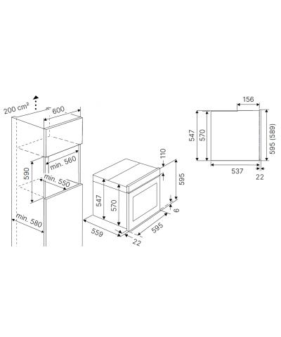 FORNO BP6350.0 GPH6 (KUPP)