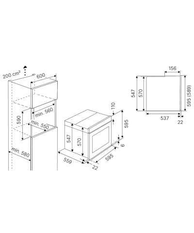 FORNO BP6550.0 B (KUPP)