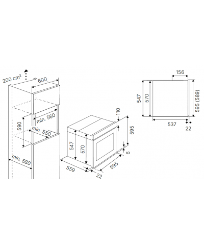 FORNO B6850.0 S (KUPP)