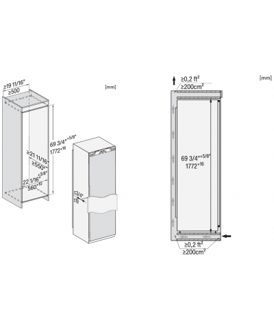 CONGELATORE FNS7774D (MIEL)