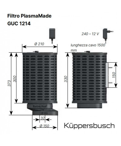 FILTRO PLASMAMADE GUC1214 (KUPP)