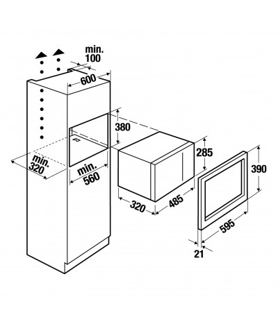 MICROONDE M6120.0 S (KUPP)