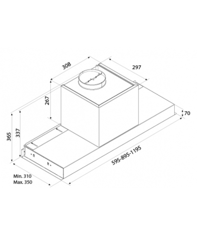 CAPPA F300 60CM (AIRF)