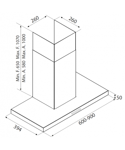 CAPPA B-OX 60CM (AIRF)