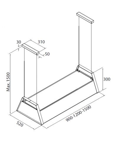 CAPPA TATA 90CM (AIRF)