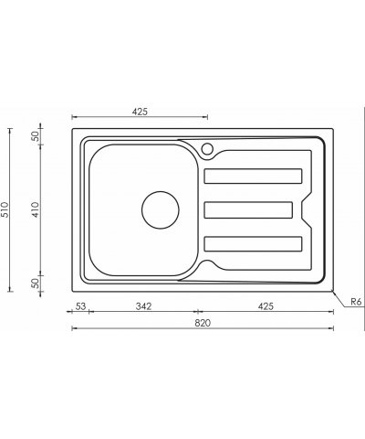 LAVELLO CRISTAL FILOTOP 010041 (CM)