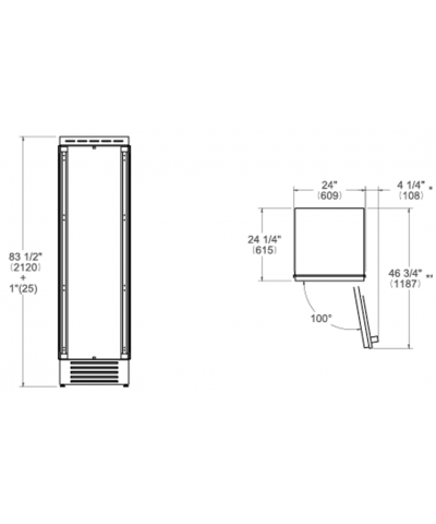CANTINA WC605BRP2T / WC605BLP2T (BERT)