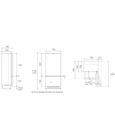 FRIGORIFERO RBM75S5FPNS (BERT)