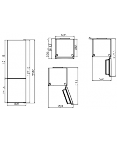 FRIGORIFERO RBM60F5FXNC (BERT)
