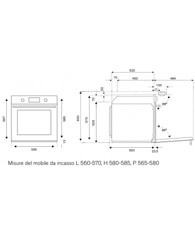 FORNO F6011PROVPTX/23 (BERT)