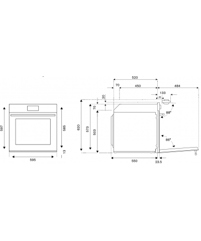 FORNO F6011MODVPTX/23 (BERT)