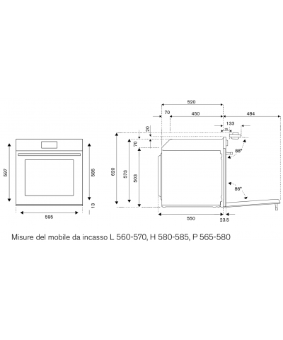FORNO F6011MODVLNC (BERT)