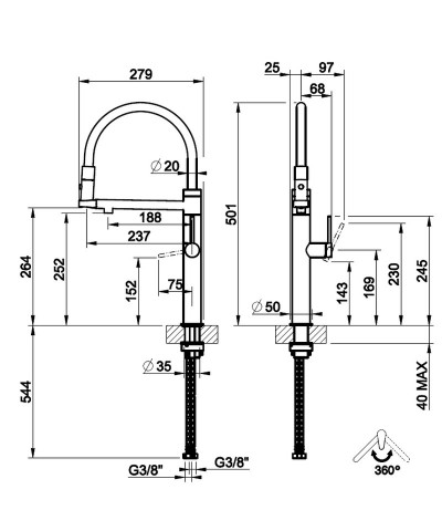 MISCELATORE 60210 FLESSA (GESS)