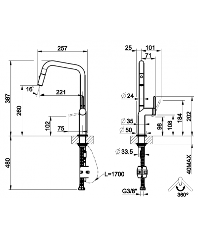 MISCELATORE 60307 STELO (GESS)
