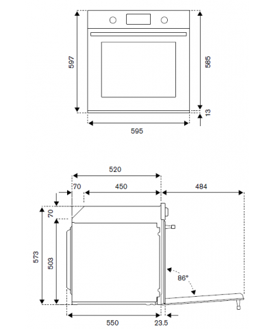 FORNO F605MODEKXS (BERT)