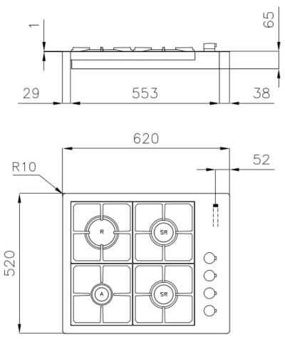 PIANO C. 7256032 S4000 (FOST)