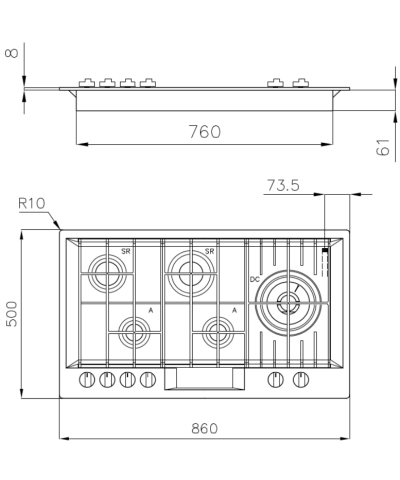 PIANO C. 7201032 FL (FOST)