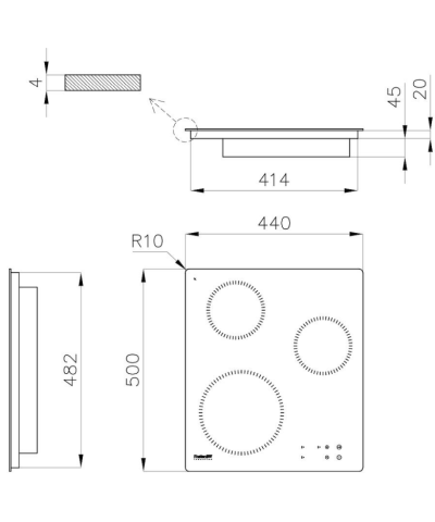 PIANO IND. 7373300 S1000 (FOST)