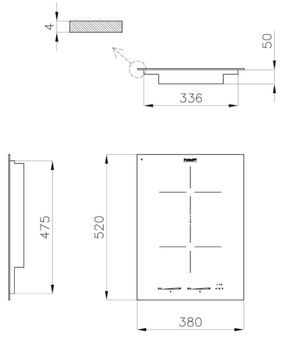 PIANO IND. 7341655 S4000 DOMINO LINE (FOST)