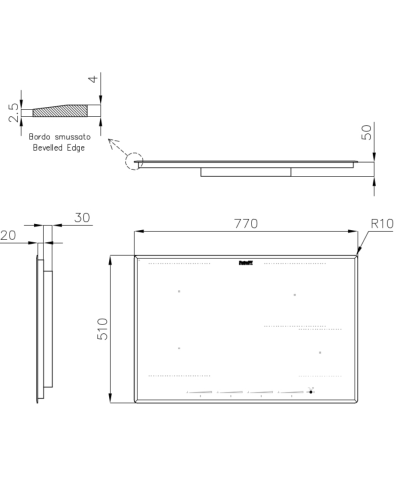 PIANO IND. 7382646 KE INDUCTION (FOST)