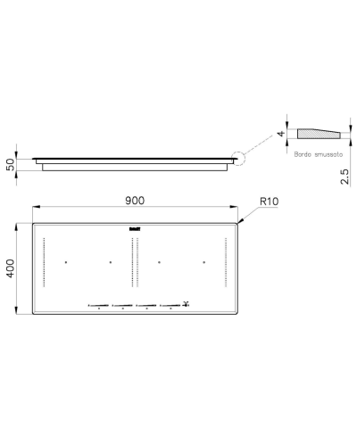 PIANO IND. 7385646 KE INDUCTION (FOST)