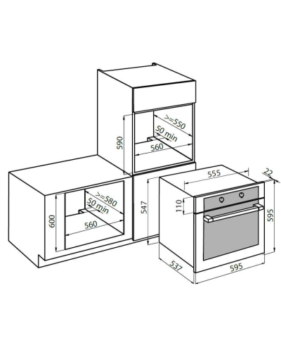 FORNO 7142045 KE (FOST)