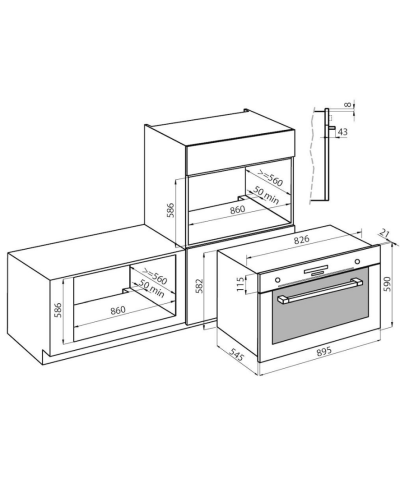 FORNO 7126047 KE90 (FOST)