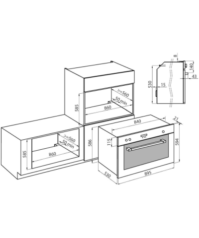 FORNO 7193047 KE90 (FOST)