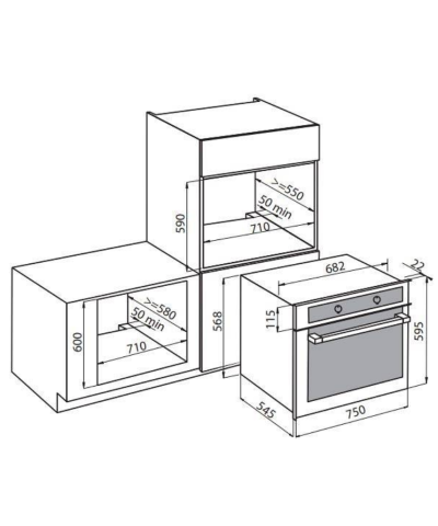 FORNO 7137000 KE (FOST)