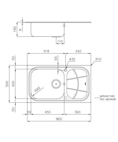 LAVELLO 1561201 / 1561202 BIG BOWL (FOST)
