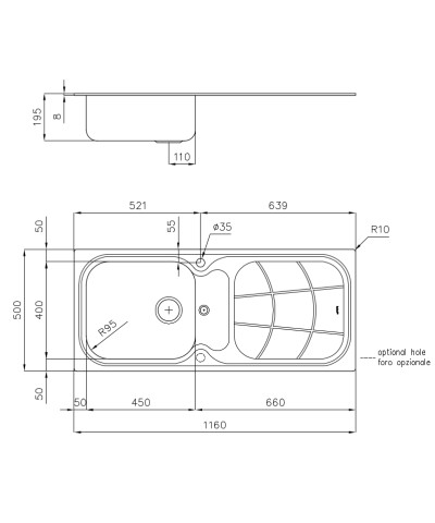 LAVELLO 1513201 / 1513202 BIG BOWL (FOST)