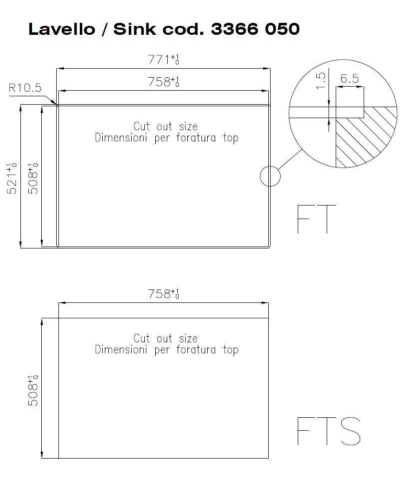 LAVELLO 3366050 S4001 (FOST)