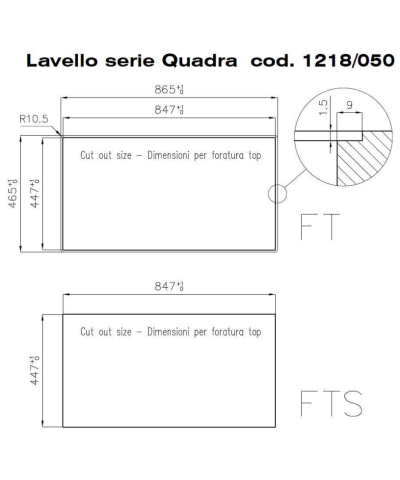 LAVELLO 1218050 QUADRA (FOST)