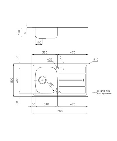 LAVELLO 1186561 / 1186562 S1000 (FOST)