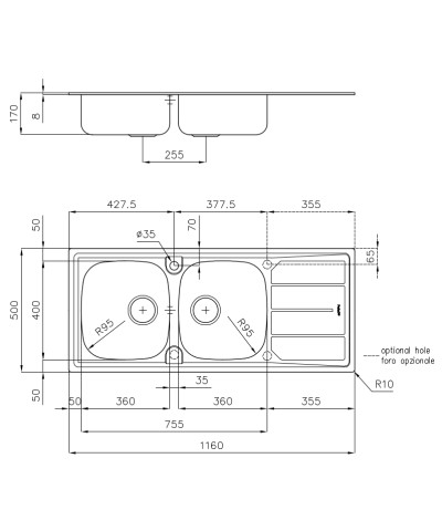 LAVELLO 1812561 / 1812562 S1000 (FOST)