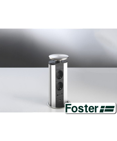 PORTAPRESE 8000011 TOTEM4 INOX (FOST)