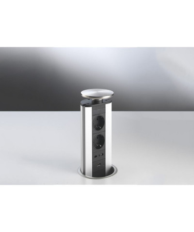PORTAPRESE 8000011 TOTEM4 INOX (FOST)