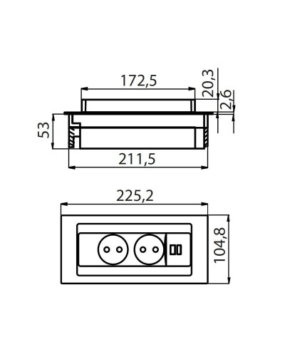 PORTAPRESE REVERSE (FOST)