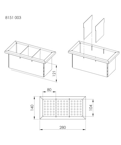 VASCHETTA 8151003 (FOST)