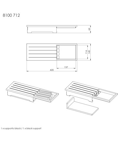 PORTACOLTELLI 8100712 (FOST)
