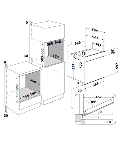 FORNO WOI6A8FPT1SBA (WHSU)